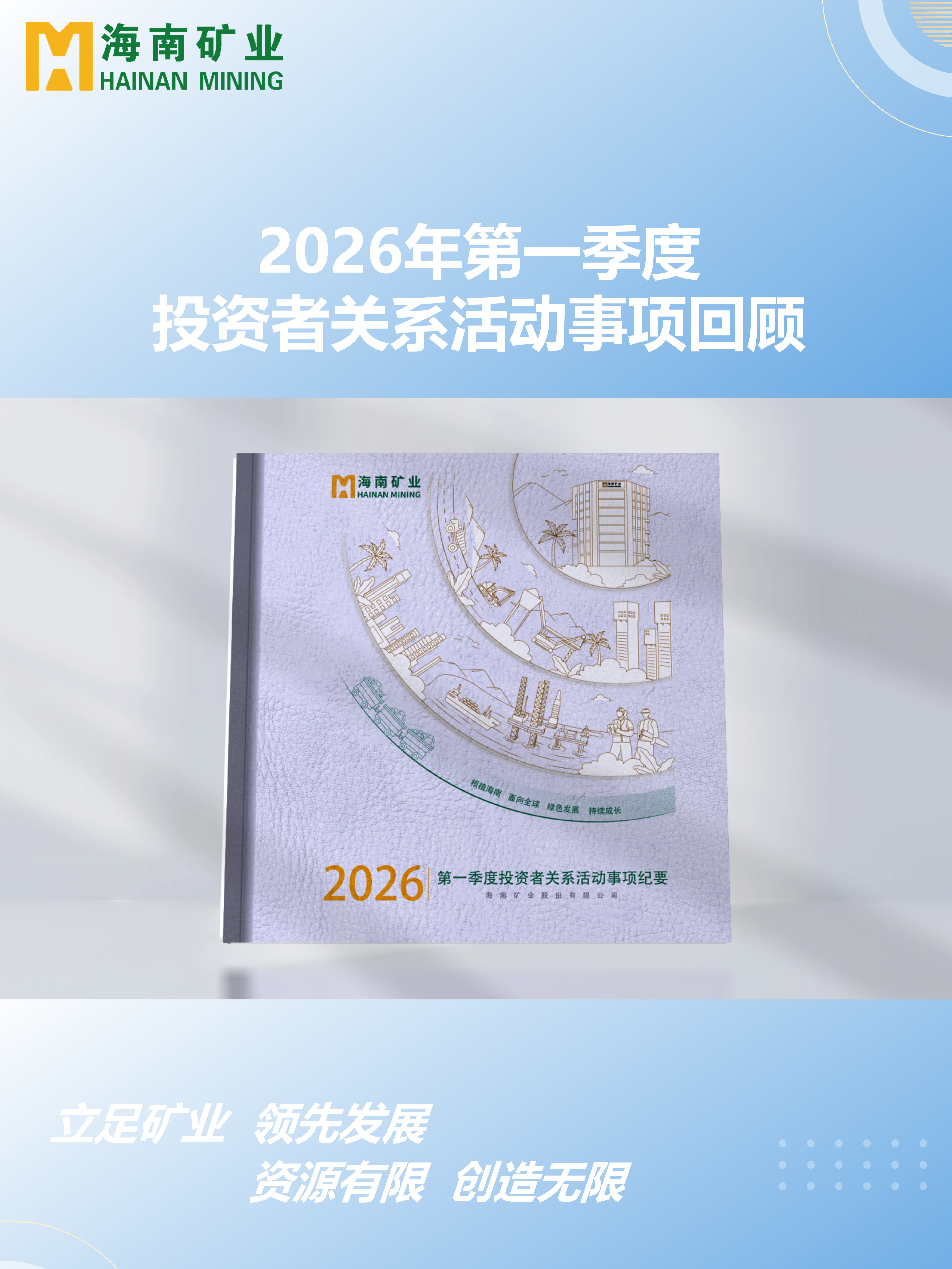 2026年第一季度投资者关系活动事项回首